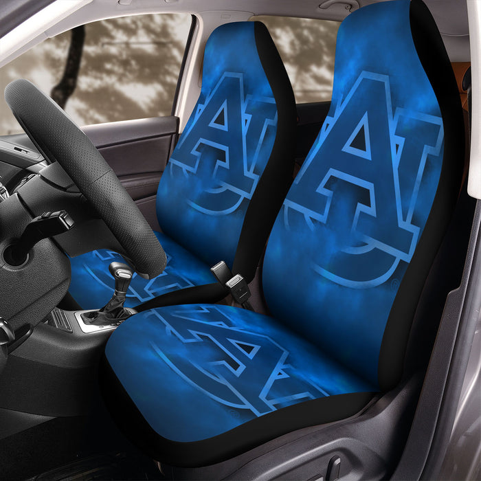 blue fog auburn logo football Car Seat Covers