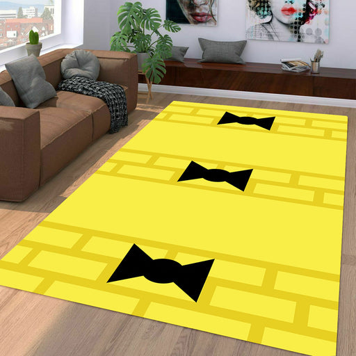 bricks and tie gravity falls Living room carpet rugs