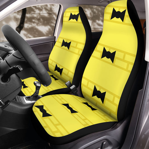 bricks and tie gravity falls Car Seat Covers