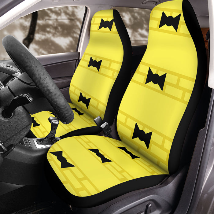 bricks and tie gravity falls Car Seat Covers