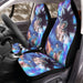 blured light leak goku Car Seat Covers