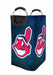 cleveland indians logo blue Laundry Hamper | Laundry Basket