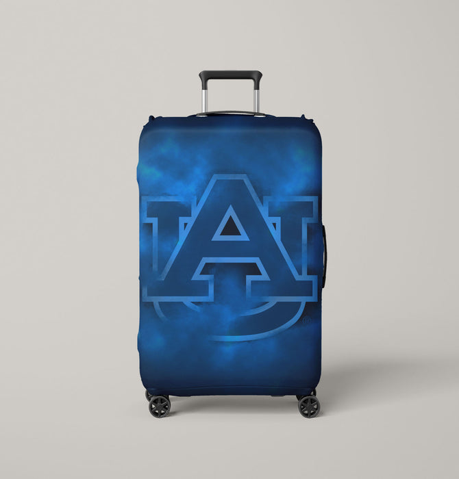 blue fog auburn logo football Luggage Covers | Suitcase