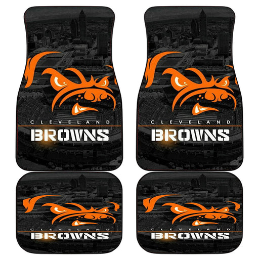 Clevelands Browns 2 Car floor mats Universal fit