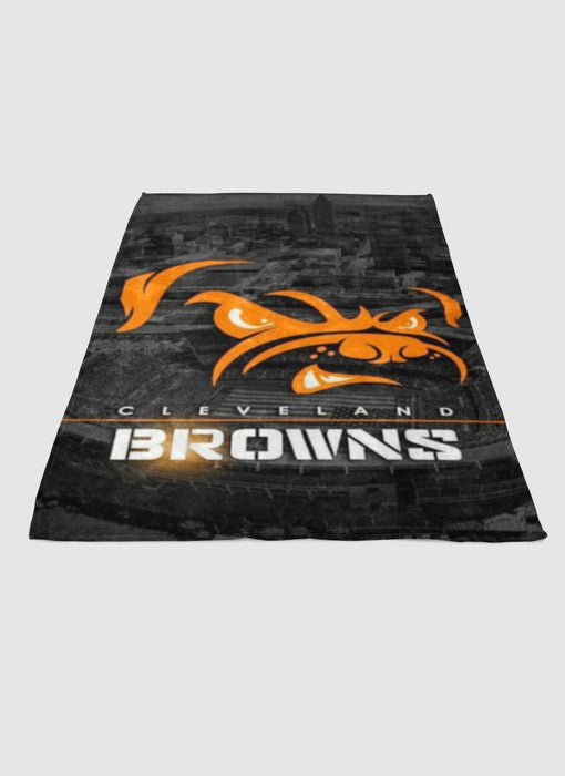 Clevelands Browns 2 soft fleece blanket