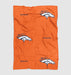 broncos denver logo orange Ultra soft fleece blanket