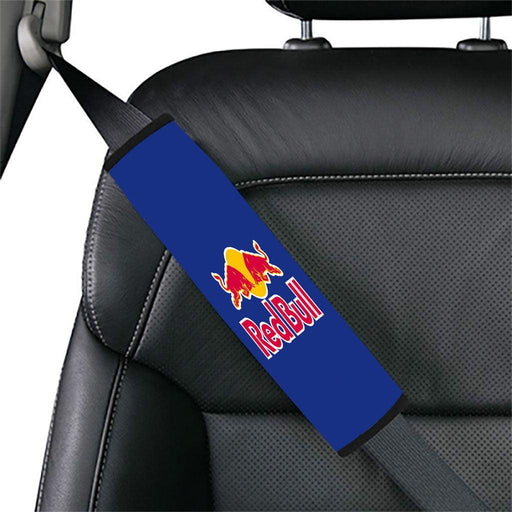 blue logo redbull Car seat belt cover - Grovycase