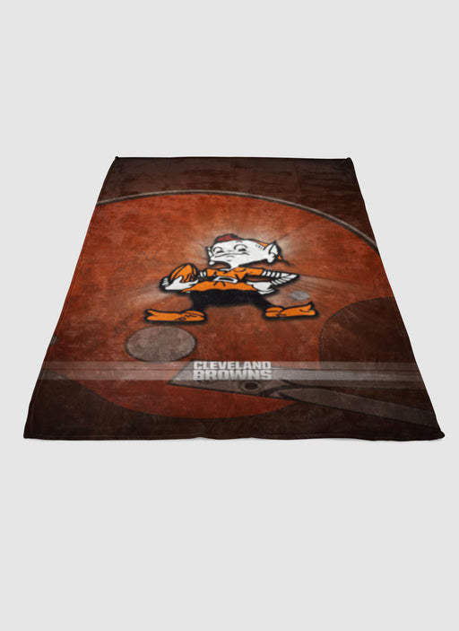 Clevelands Browns soft fleece blanket