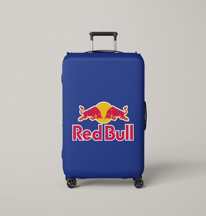 blue logo redbull Luggage Covers | Suitcase