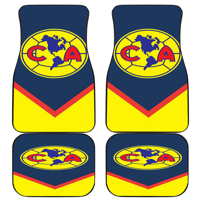 CLUB AMERICA BATCH LOGO Car floor mats Universal fit