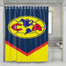 club america batch logo shower curtains