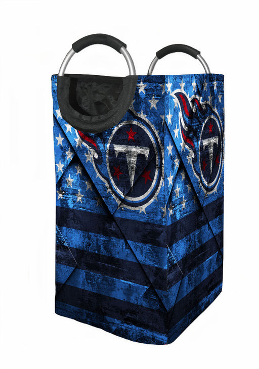 blue of tennessee titans nfl Laundry Hamper | Laundry Basket