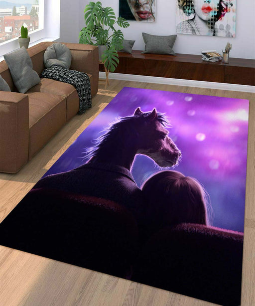 bojack horseman love Living room carpet rugs