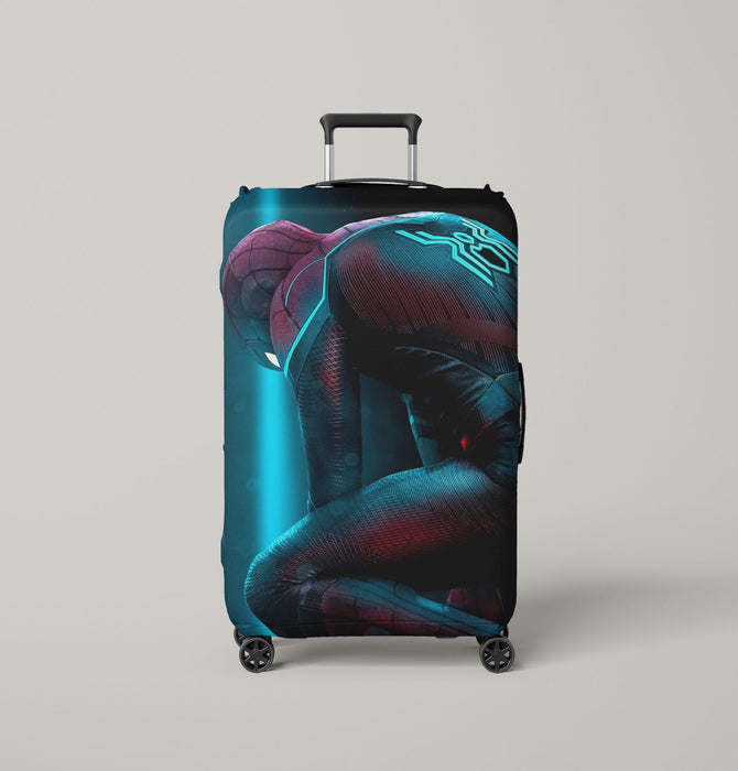 bodysuit glowing spiderman far from home Luggage Covers | Suitcase