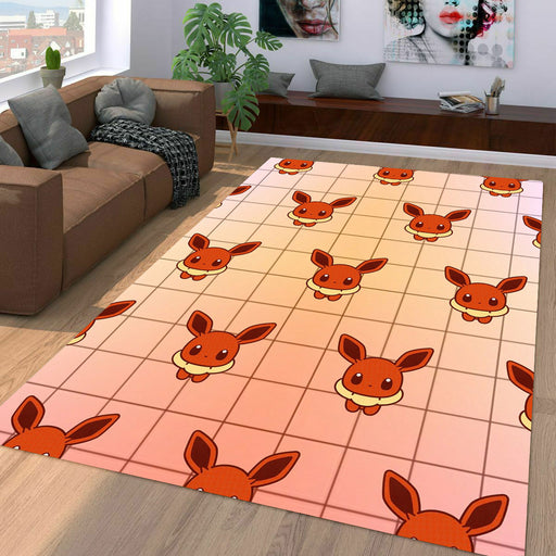 brown species pokemon Living room carpet rugs