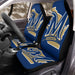 bold logo milwaukee brewers Car Seat Covers