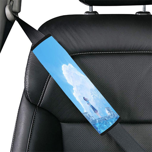 blue sky anime highschool Car seat belt cover - Grovycase