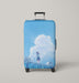 blue sky anime highschool Luggage Covers | Suitcase