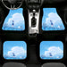 blue sky anime highschool Car floor mats Universal fit