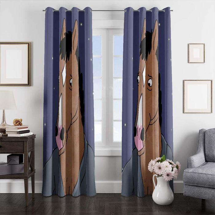 bojack horseman sad window curtains