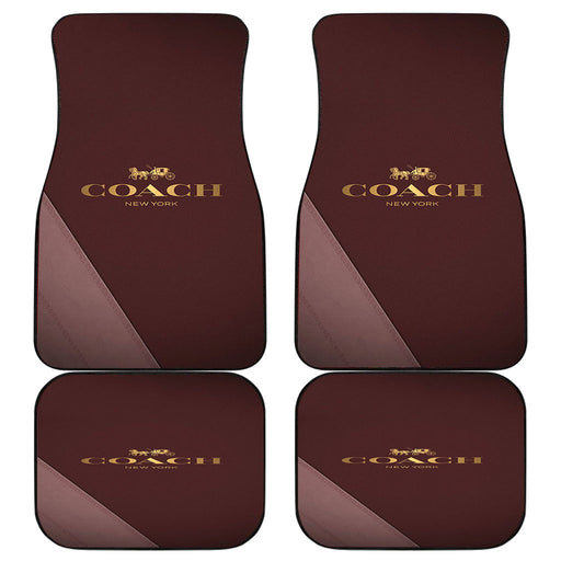 Coach Comfort Grip Car floor mats Universal fit