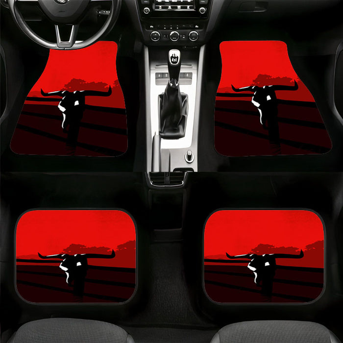 bones from red dead redemption 2 Car floor mats Universal fit