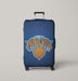 blue wood new york knicks Luggage Covers | Suitcase