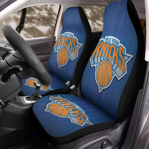 blue wood new york knicks Car Seat Covers