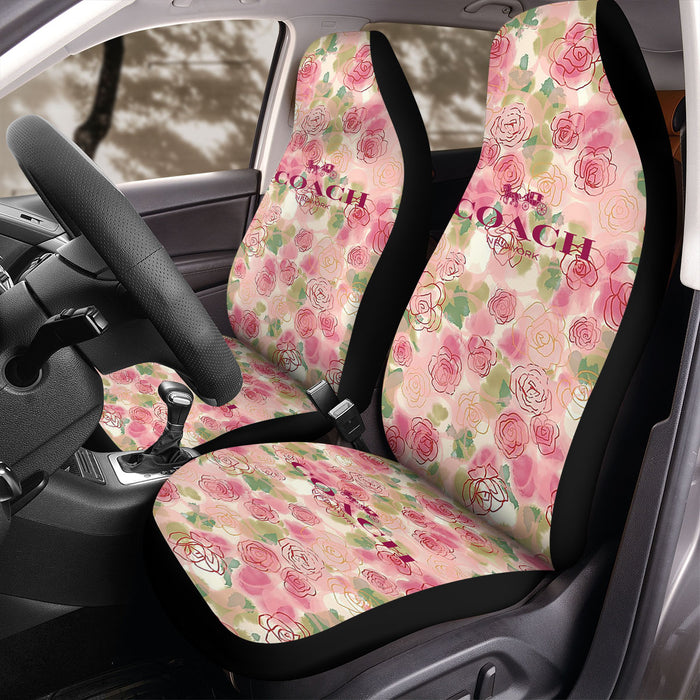 Coach Freshness of Rose Car Seat Covers