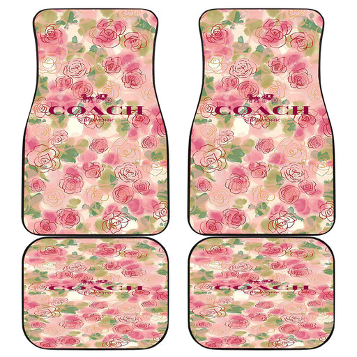 Coach Freshness of Rose Car floor mats Universal fit