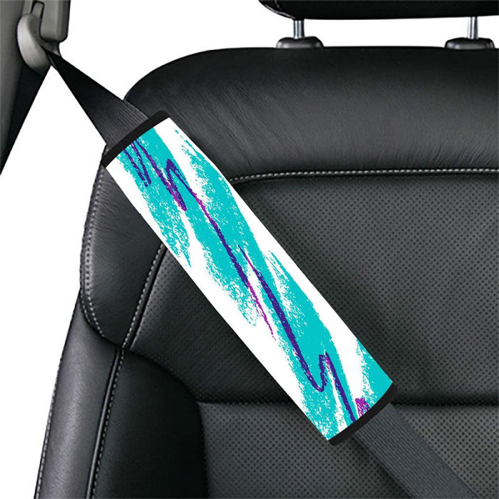 brush vaporwave cool color Car seat belt cover