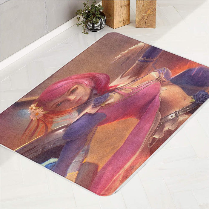 bosconovitch alisa from tekken seven bath rugs