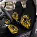 boston bruins burning nhl Car Seat Covers