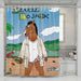 breaking bojack horseman' shower curtains