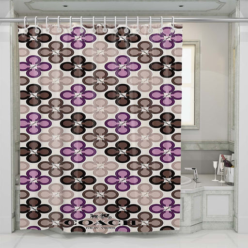 coach new york design shower curtains