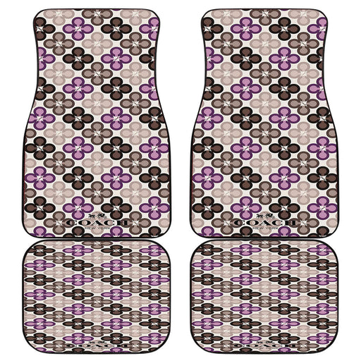 COACH NEW YORK DESIGN Car floor mats Universal fit