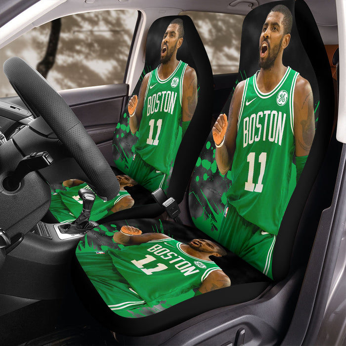 boston kyrie irving nba player Car Seat Covers