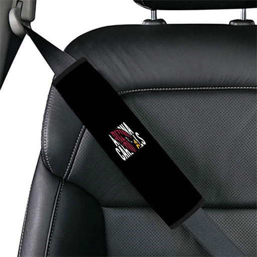 bold arizona cardinals nfl team Car seat belt cover - Grovycase
