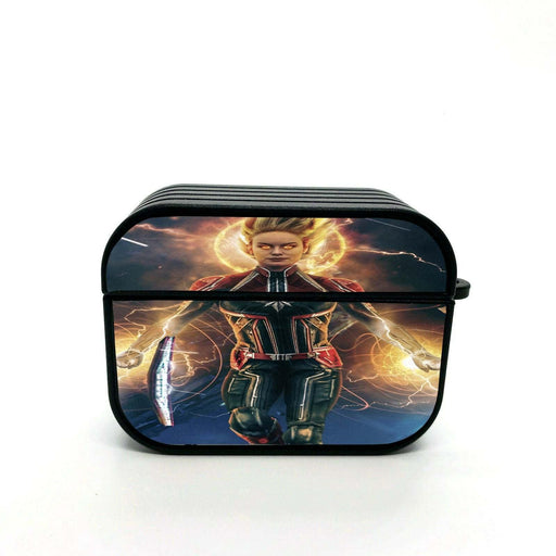 brie larson as captain marvel airpods case