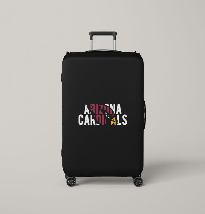 bold arizona cardinals nfl team Luggage Covers | Suitcase