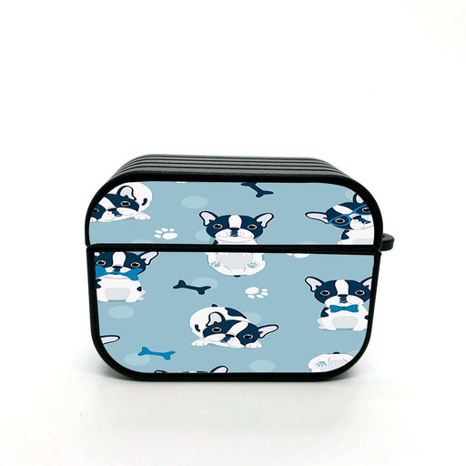 bulldog cartoon illustration cute airpods case