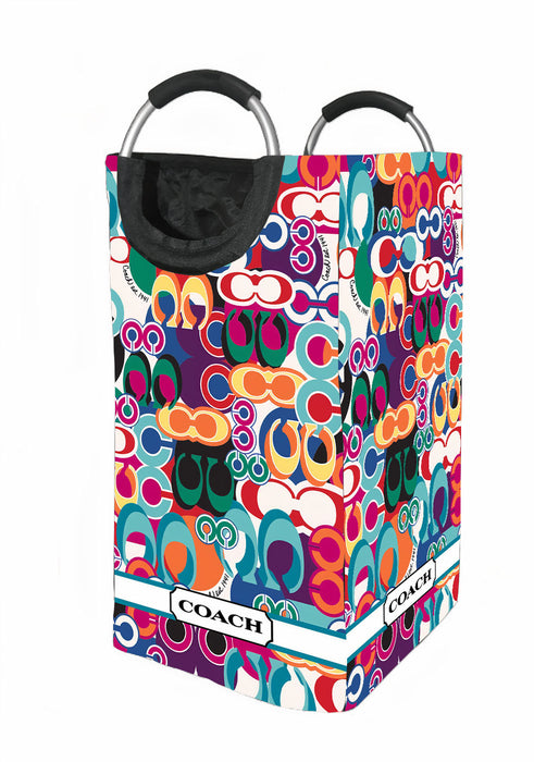 coach pattern Laundry Hamper | Laundry Basket