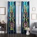 broly dragon ball window curtains