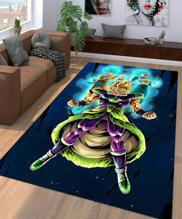 broly dragon ball Living room carpet rugs