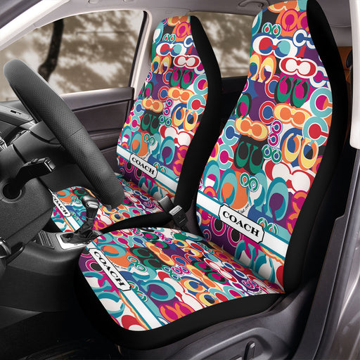 COACH PATTERN Car Seat Covers