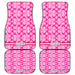 COACH PINK NEW LOGO Car floor mats Universal fit