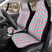 burberry iconic shape pink and blue Car Seat Covers