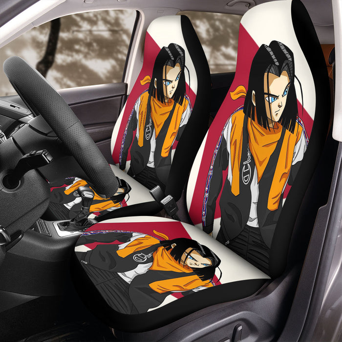 boy android dragon ball hypebeast champion Car Seat Covers