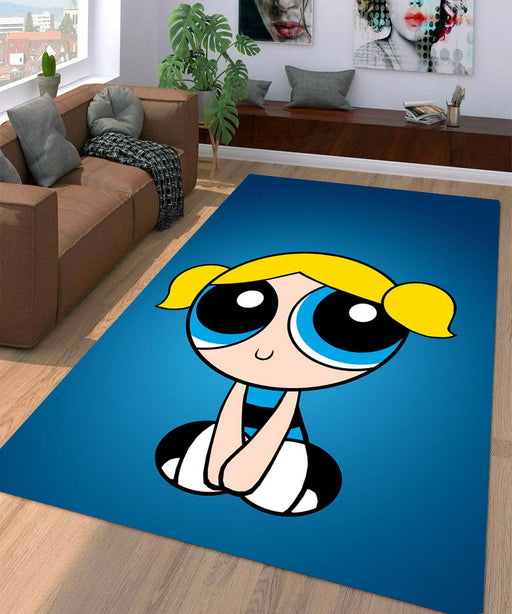 bubbles powerpuff girls Living room carpet rugs