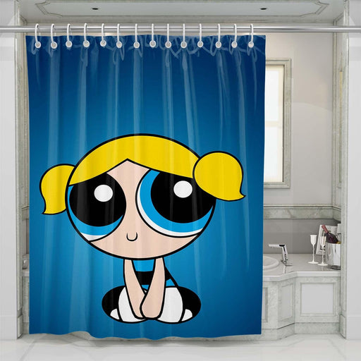 bubbles powerpuff girls shower curtains